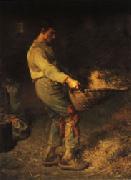 Jean Francois Millet The Winnower china oil painting artist